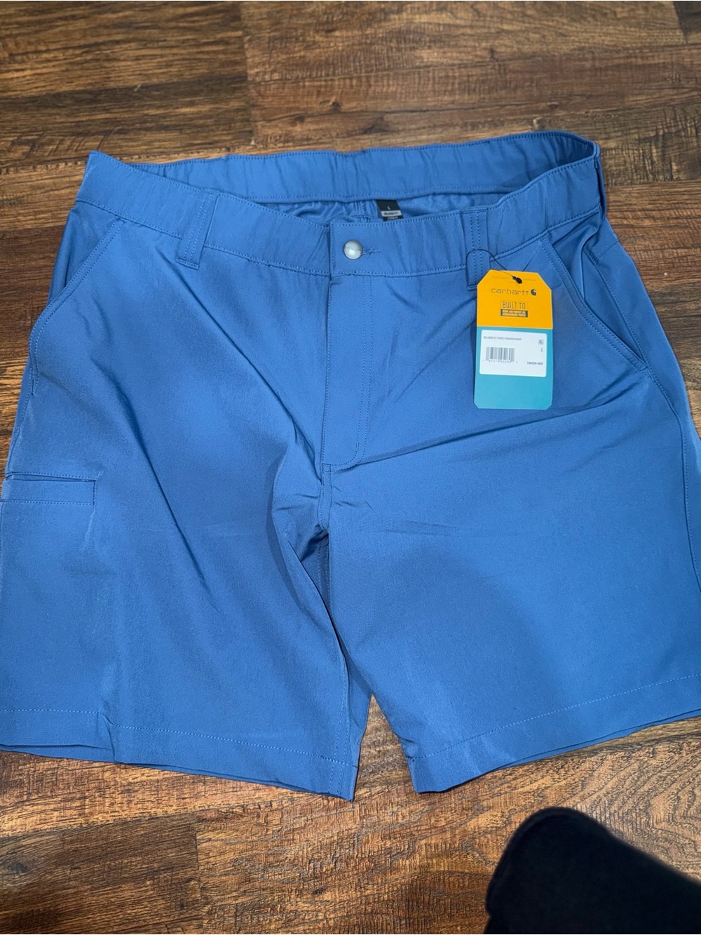 Carhartt Men's Blue Work-Ready Hybrid Shorts